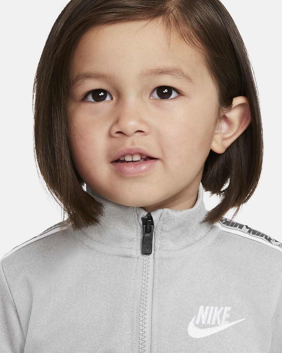 Baby grey nike tracksuit store